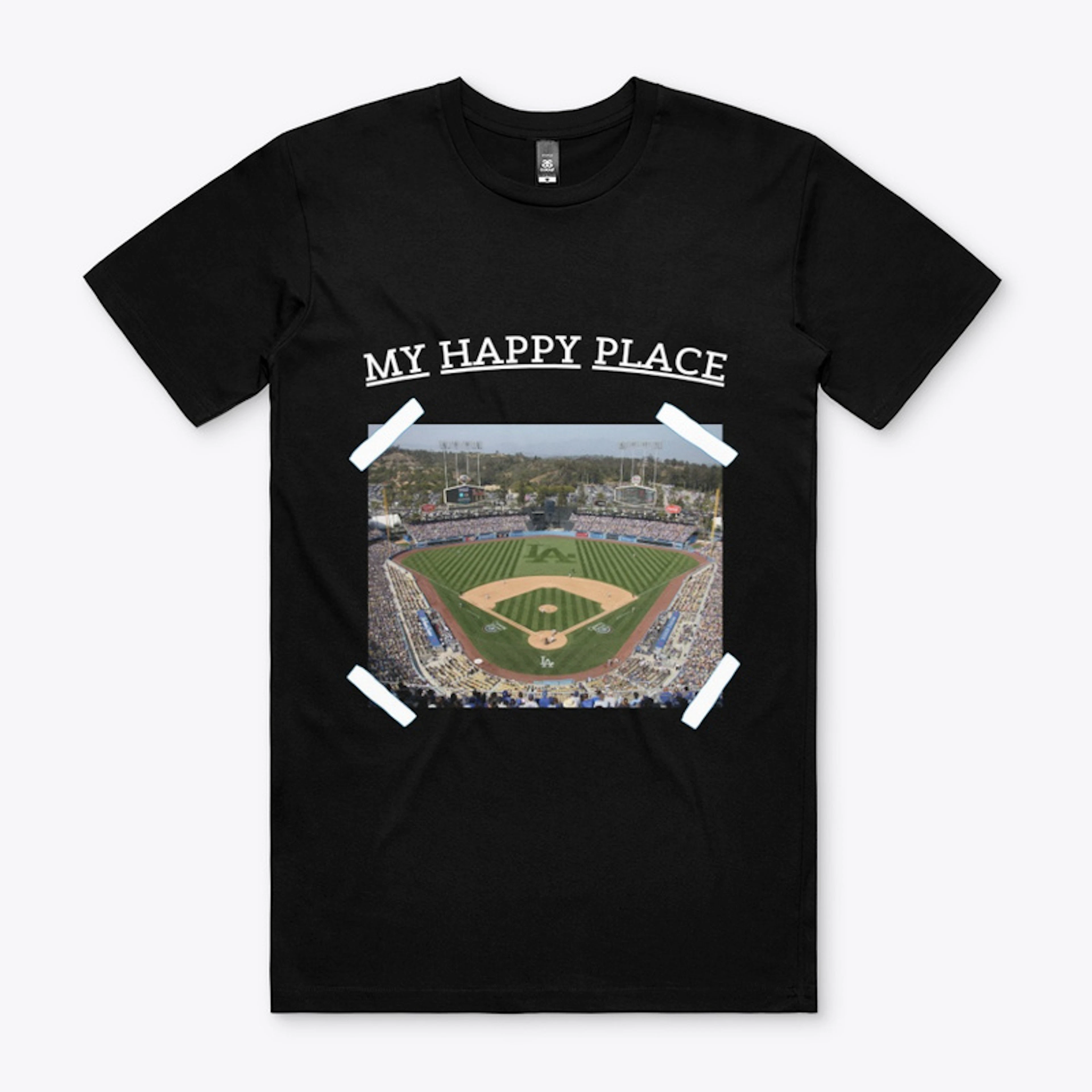 My Happy Place Dodgers Stadium Shirt